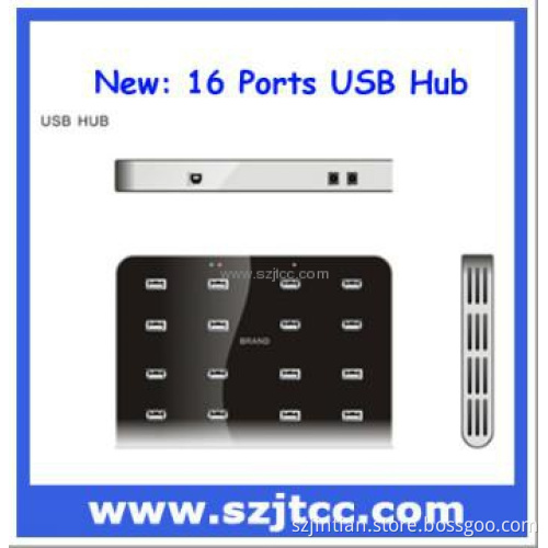 16 Port USB Hub, USB Hub China, USB 2.0 USB HUB 16 Ports